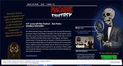Desktop Screenshot of macabrefantasy.com