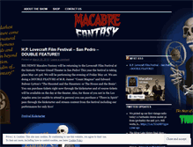 Tablet Screenshot of macabrefantasy.com
